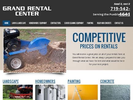 equipment rental pueblo colorado